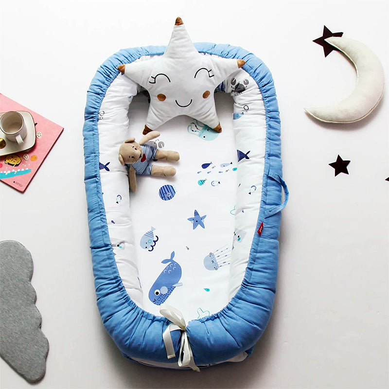 Cotton Bionic Baby Sleep Crib With Isolation Design