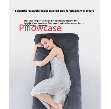 U-Shaped Cotton Maternity Pillow Removable Washable