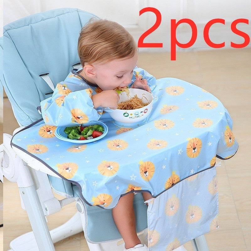Baby Dining Chair Bib Cover Feeding Gown