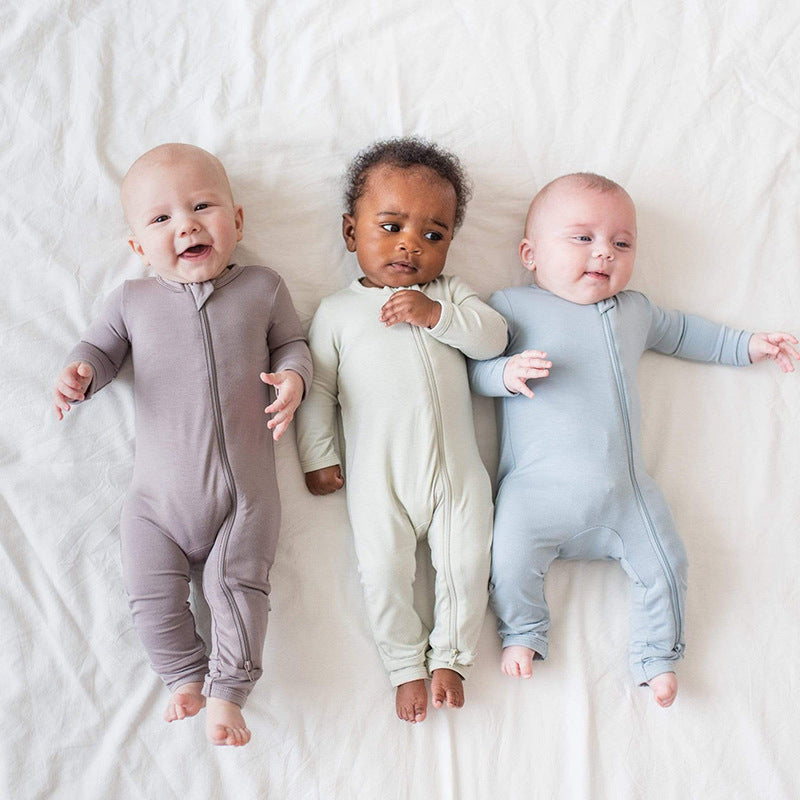 Bamboo Fiber Newborn Baby Bodysuit