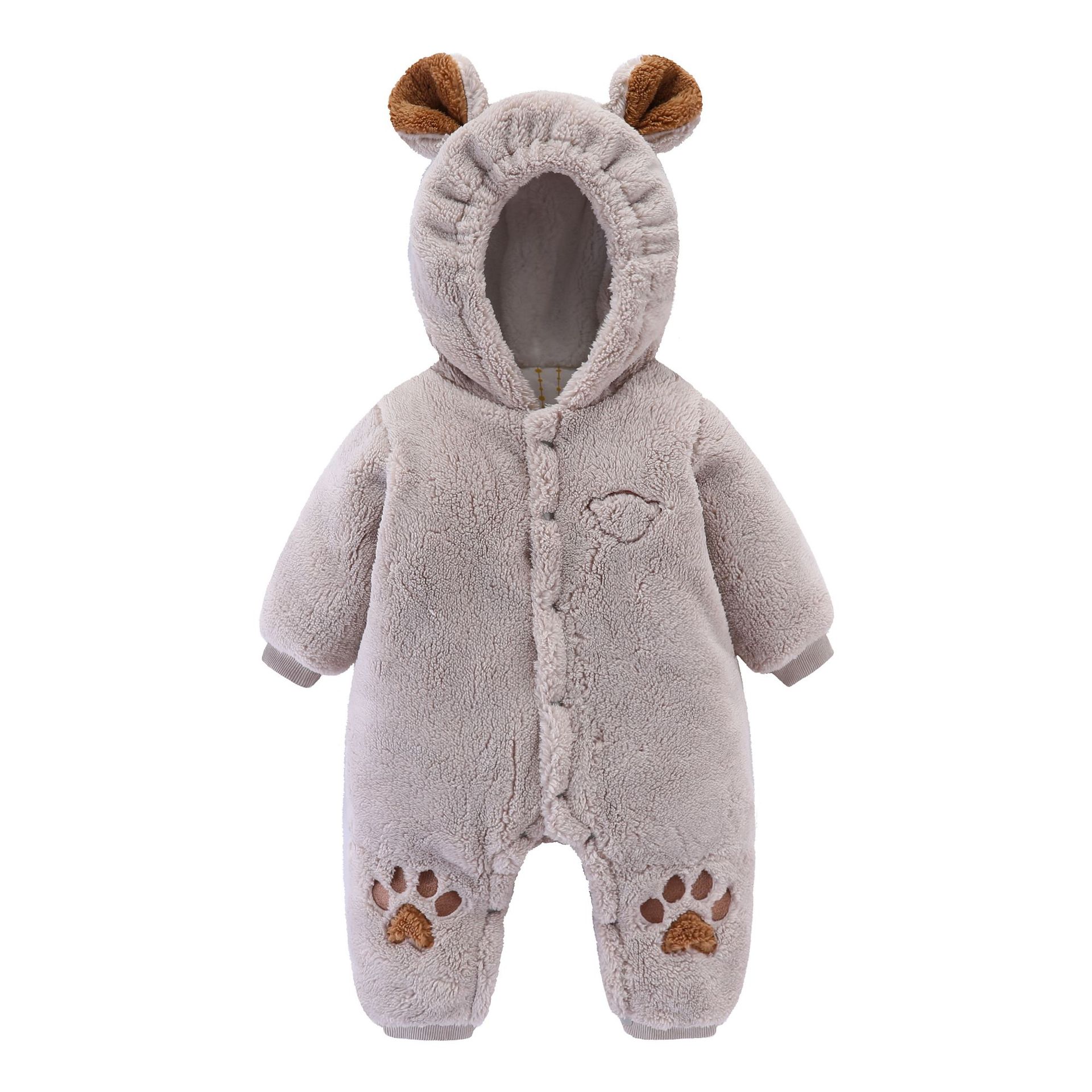 Newborn Baby Quilted Onesie Romper