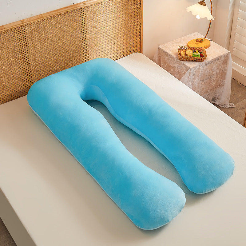 U-Shaped Cotton Maternity Pillow Removable Washable