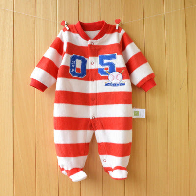 Thickened One-Piece Baby Pajamas