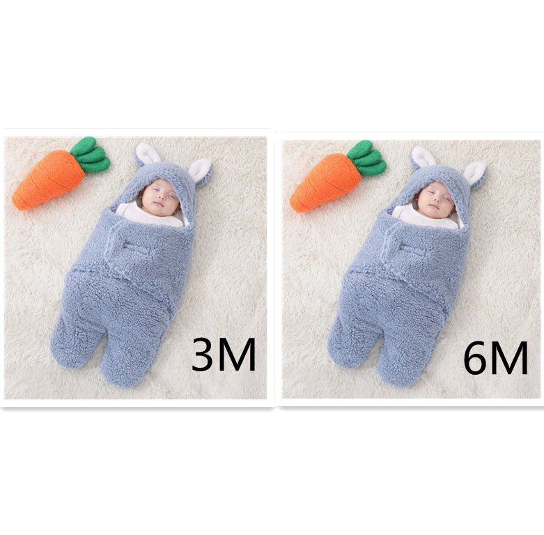 Thickened Cashmere Cartoon Baby Blanket Quilt
