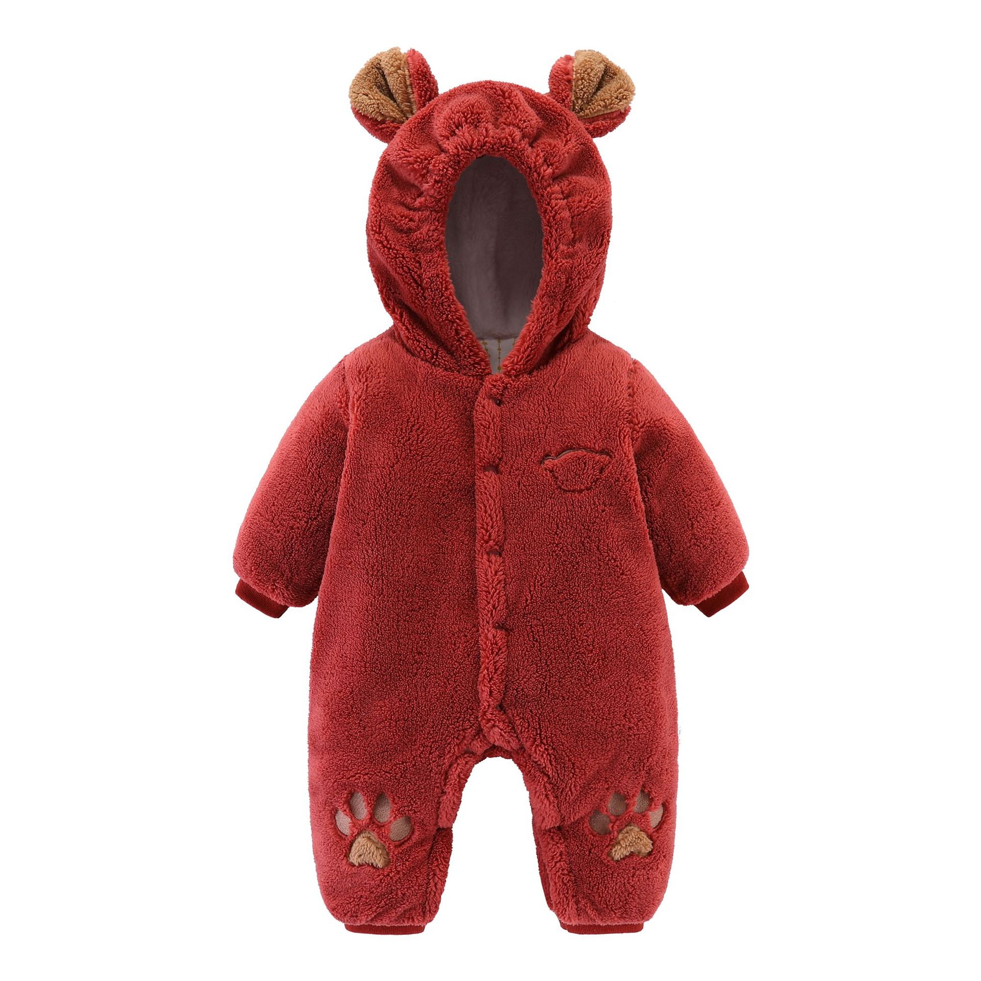 Newborn Baby Quilted Onesie Romper