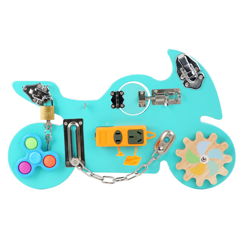 Baby Wooden Science Educational Unlocking Toys