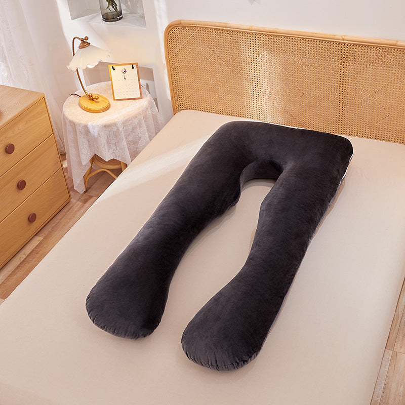 U-Shaped Cotton Maternity Pillow Removable Washable