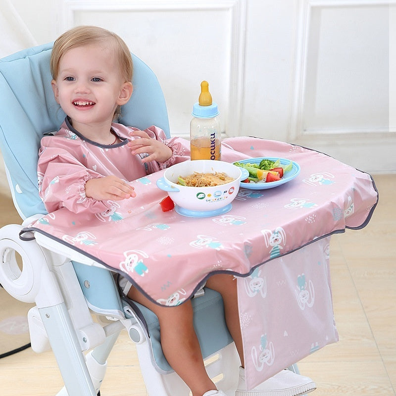Baby Dining Chair Bib Cover Feeding Gown