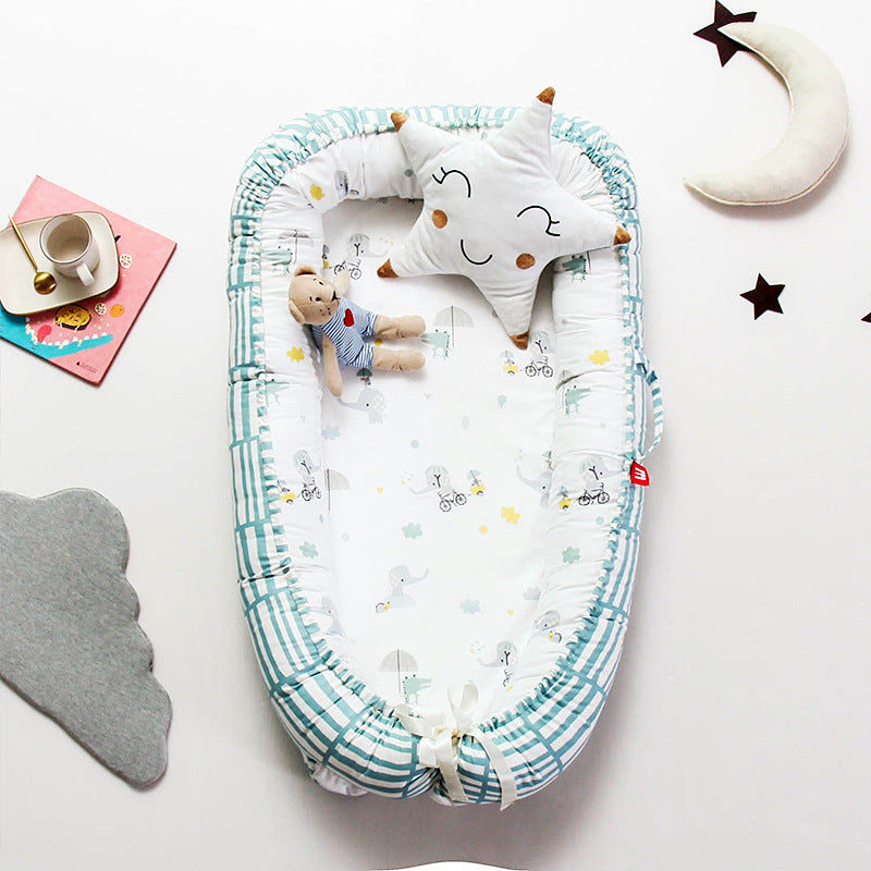 Cotton Bionic Baby Sleep Crib With Isolation Design