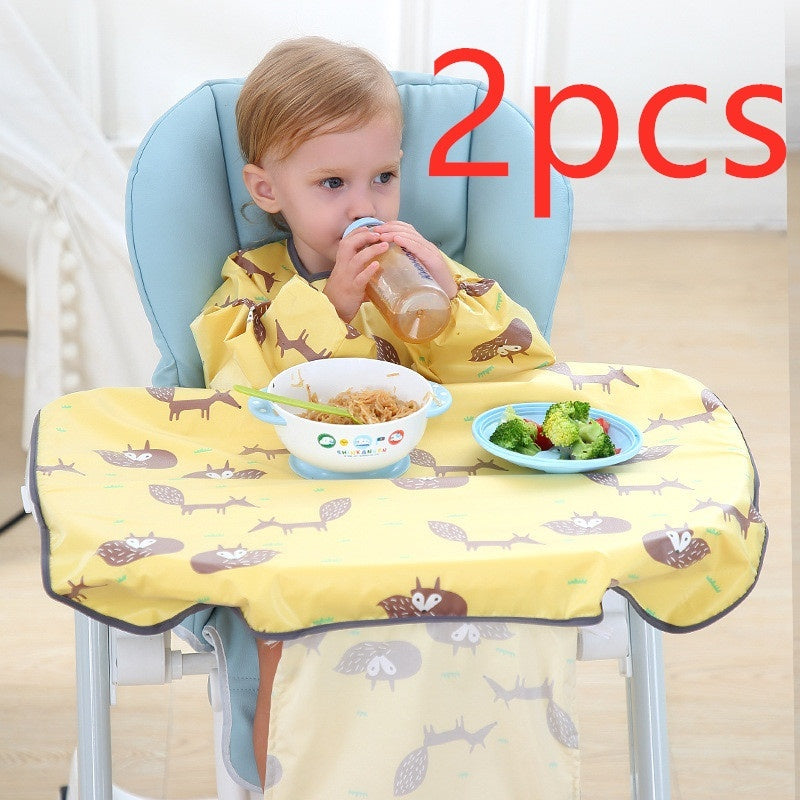 Baby Dining Chair Bib Cover Feeding Gown