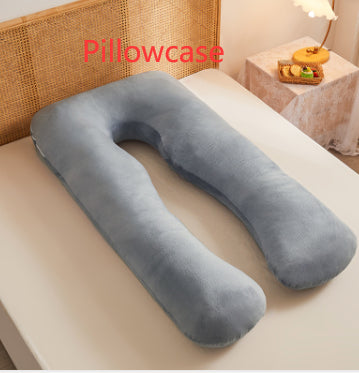 U-Shaped Cotton Maternity Pillow Removable Washable