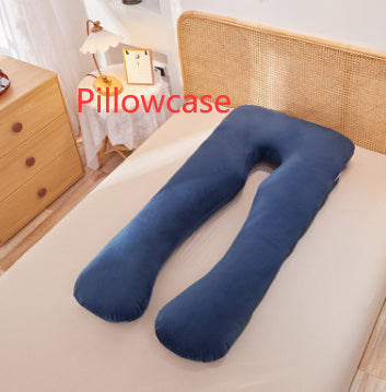 U-Shaped Cotton Maternity Pillow Removable Washable